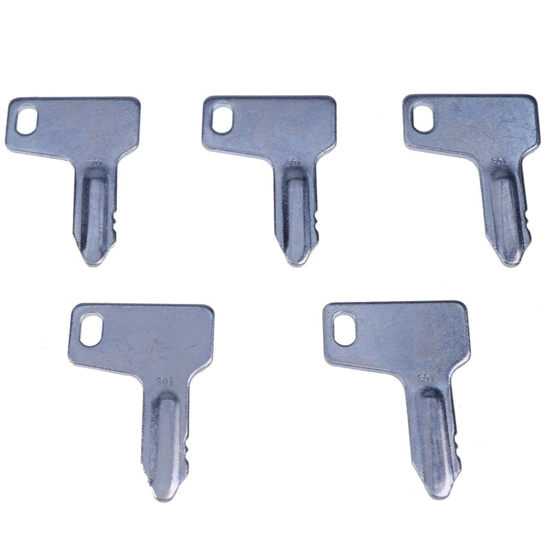 DURAFORCE 5X Yanmar Ignition Keys 301 for SV100 YB301 B14 B22-2 B7-3 CBL40 V4-5