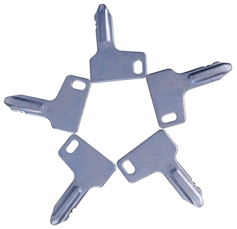 DURAFORCE 5X Yanmar Ignition Keys 301 for SV100 YB301 B14 B22-2 B7-3 CBL40 V4-5