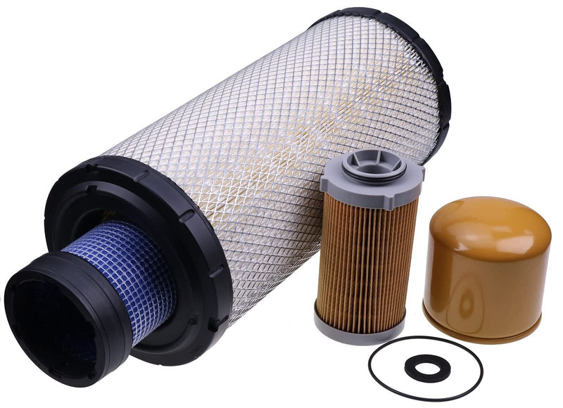 DURAFORCE CAT Air Filter Kit AT171854 AT171853 3635819 for 236D 242D 246D 262D 279D 289D