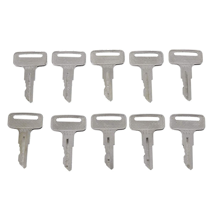 DURAFORCE 10X JLG 2860030 Keys 9901 E2 E600 33RTS Scissor Boom Replacement Keys