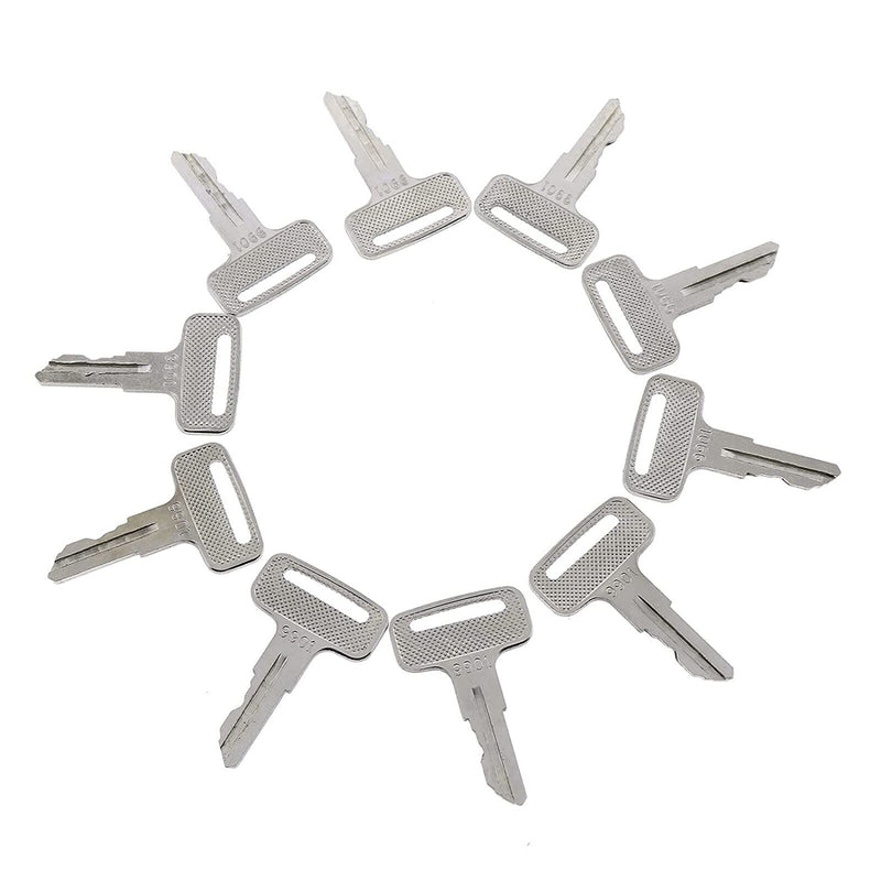 DURAFORCE 10X JLG 2860030 Keys 9901 E2 E600 33RTS Scissor Boom Replacement Keys
