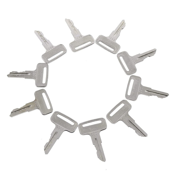 DURAFORCE 10X JLG 2860030 Keys 9901 E2 E600 33RTS Scissor Boom Replacement Keys