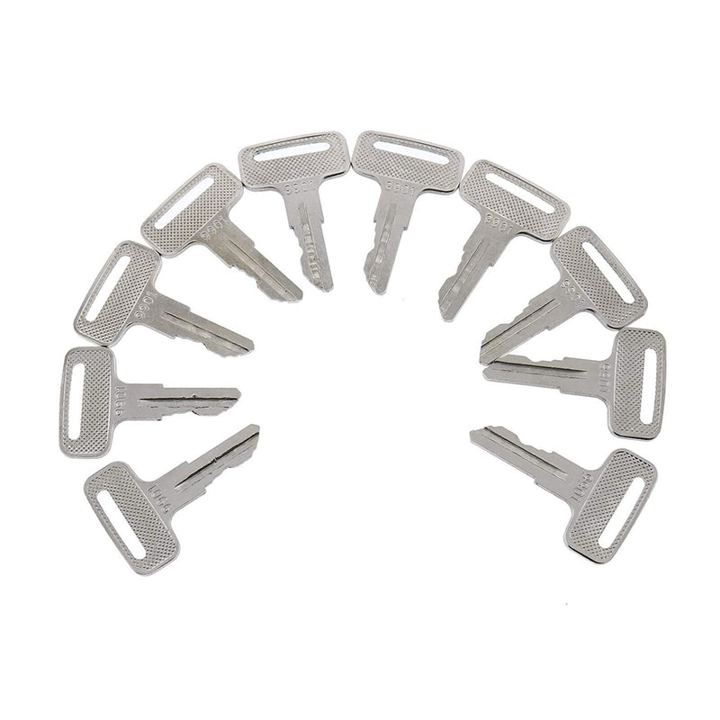 DURAFORCE 10X JLG 2860030 Keys 9901 E2 E600 33RTS Scissor Boom Replacement Keys