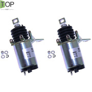 DURAFORCE 2X 24V Stop Solenoid 0960300150 for Mitsubishi 4DQ SE SQ SS Engine Parts