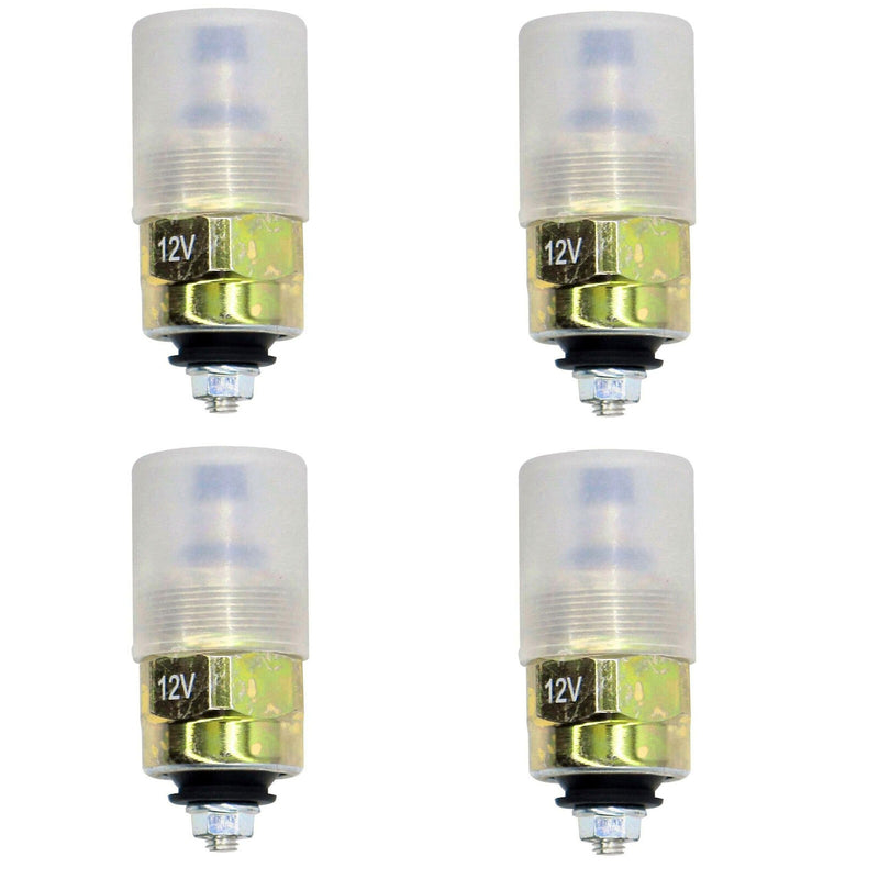 DURAFORCE 4X A77753 Fuel Shutoff Solenoid for Case Cummins 1840 1845C 5210 580K