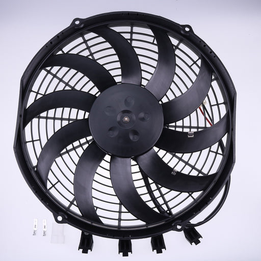 DURAFORCE 12" Spal VA10-AP50/C-25S Pusher Fan 30101505 S/12 New Cooling Fan