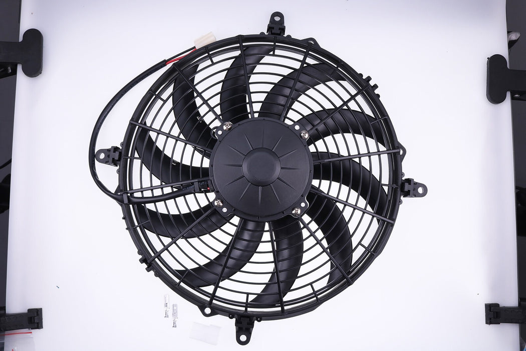 DURAFORCE 12" Spal VA10-AP50/C-25S Pusher Fan 30101505 S/12 New Cooling Fan