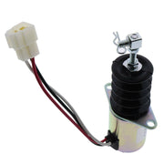 DURAFORCE New 12V Fuel Stop Solenoid Valve 119629-66801 for Yanmar 3TNE88 Engine
