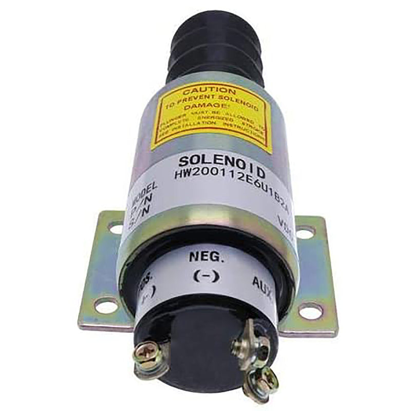 DURAFORCE Woodward SA-3069 12V Stop Solenoid for 2000 Series 2001-12E6U1B2A New