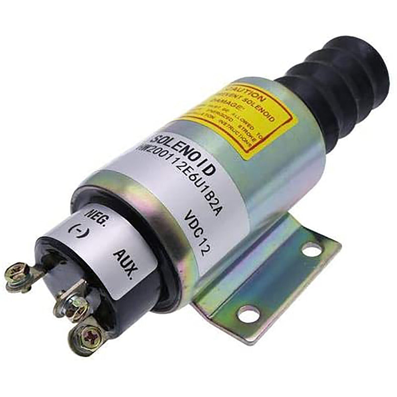 DURAFORCE Woodward SA-3069 12V Stop Solenoid for 2000 Series 2001-12E6U1B2A New