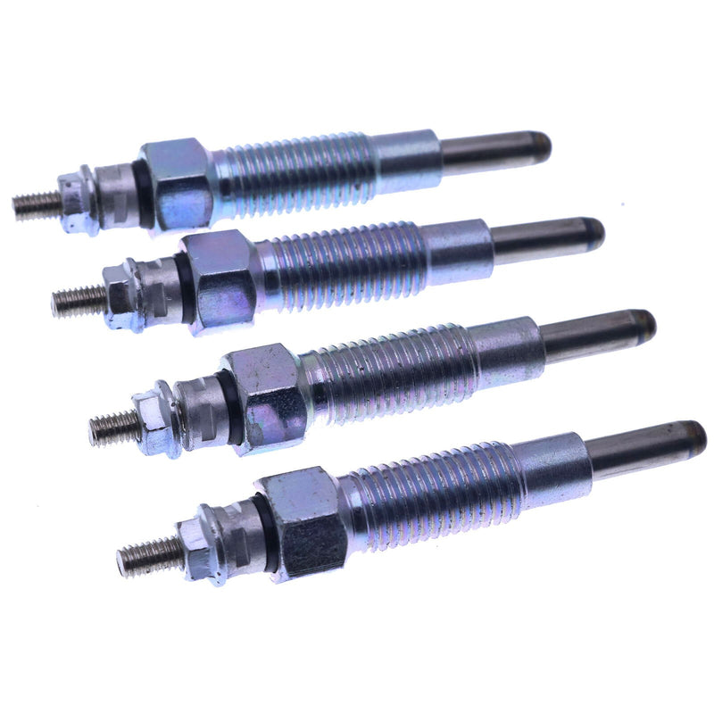 DURAFORCE 4X Glow Plug 15221-65512 for Kubota L1501 L175 L1801 L185 L185DT L2000 L2002