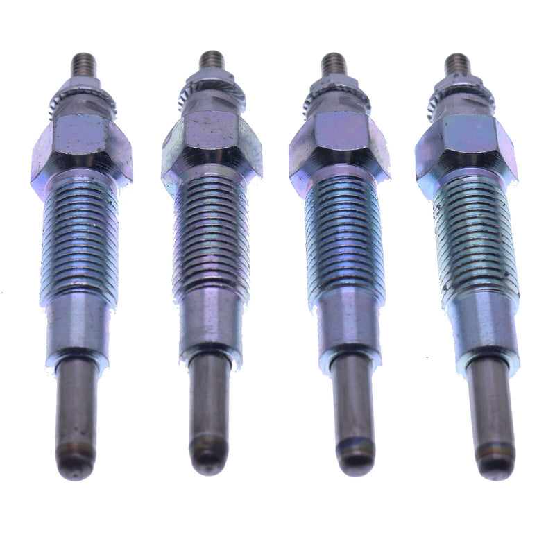 DURAFORCE 4X Glow Plug 15221-65512 for Kubota L1501 L175 L1801 L185 L185DT L2000 L2002
