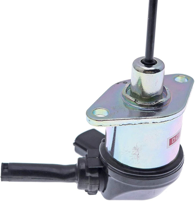 DURAFORCE Fuel Shutoff Solenoid E5850-60011 for Kioti DK40 DK45 DK55 CK30 Tractors
