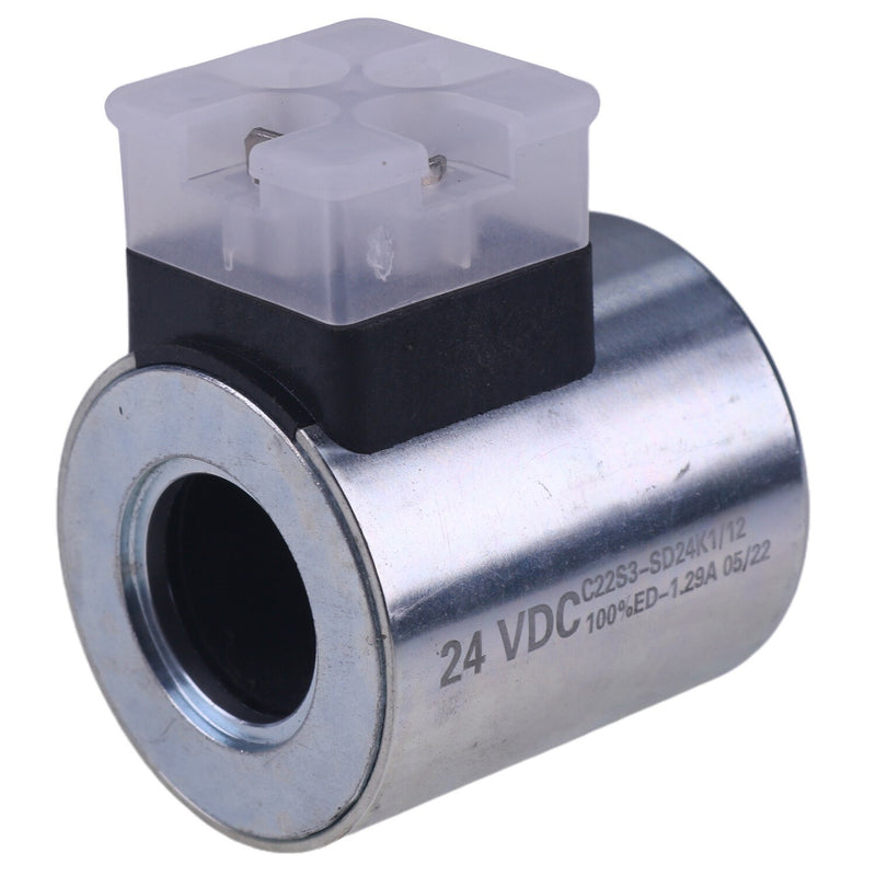 DURAFORCE New Solenoid Valve Coil S1-024000 24VDC for Parker 028000 012000 2.72A