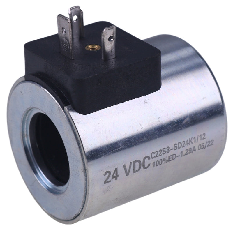 DURAFORCE New Solenoid Valve Coil S1-024000 24VDC for Parker 028000 012000 2.72A