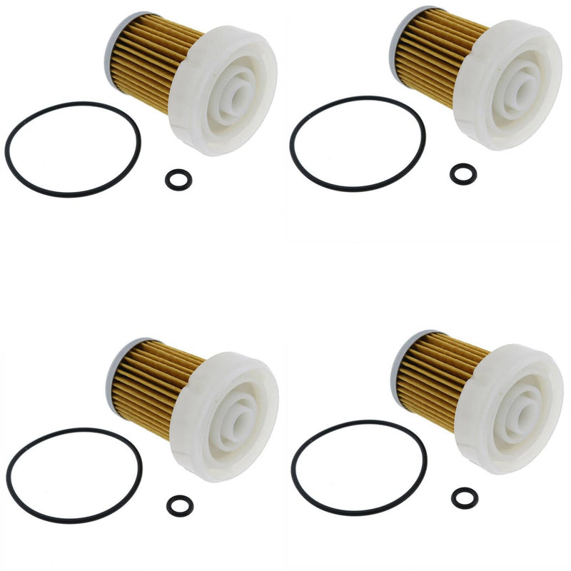 DURAFORCE 4PCS Fuel Filter with O-Ring 6A320-59930 for Kubota RTV900 RTV-X1120DW M5640SU
