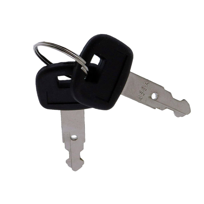DURAFORCE 8pcs Ignition Key RC411-53933 RC461-53930 for Kubota KX91-3 KX121-3 KX161-3