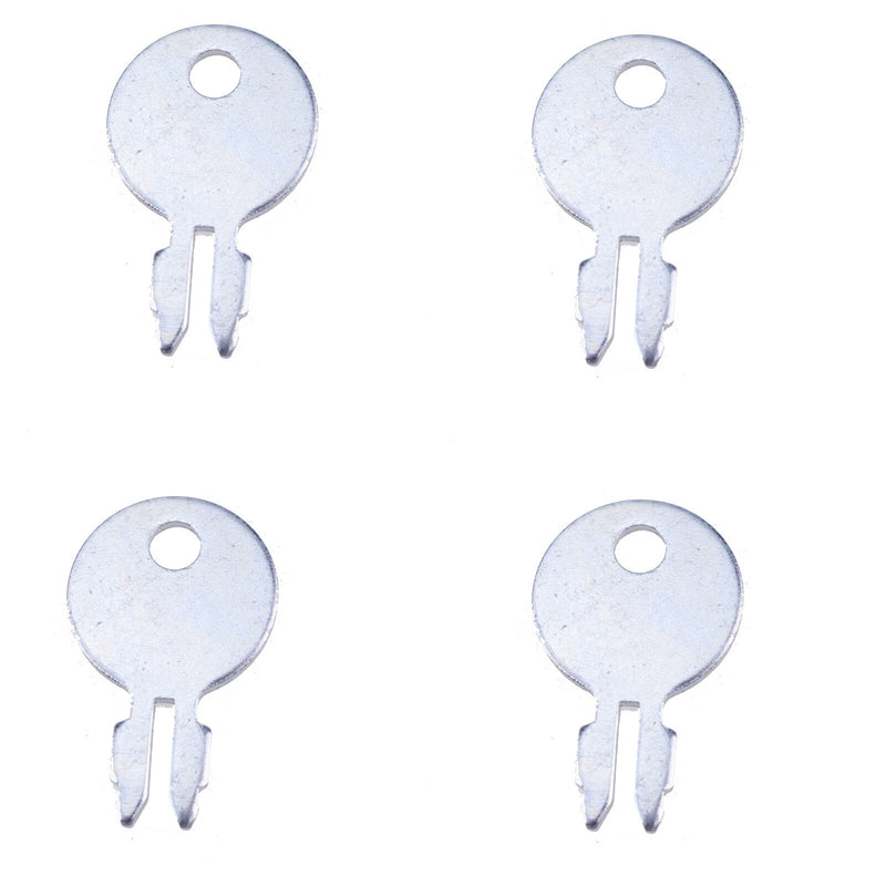 DURAFORCE Set of 4 Ignition Switch Keys 180292M1 for Massey Ferguson 35 50 65 85 TO20 Load