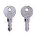 DURAFORCE 2X J236A J236 Door Lock Keys Replacement J236-A Key Set New