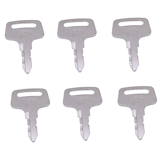 DURAFORCE 6X Kubota Lawn Mower Ignition Keys 37410-55150 for BX ZD B G F T TG Models