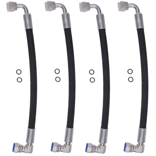 DURAFORCE 4PK AW29374 Hydraulic Hose Replacement for John Deere Equipment - New Set