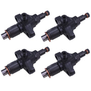 DURAFORCE 4X Fuel Injector 1081629R91 for Case IH Tractor 444 2300A 2424 2444 3414