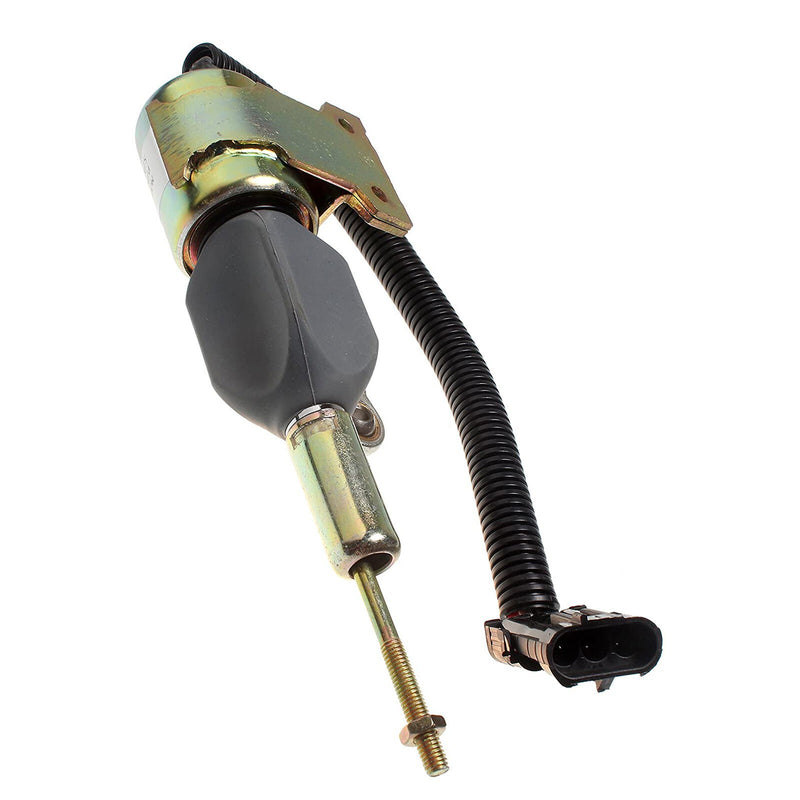 DURAFORCE Fuel Shut Off Solenoid 6733-81-9110 6733-81-9130 for Cummins 5.9L 6BT Excavator