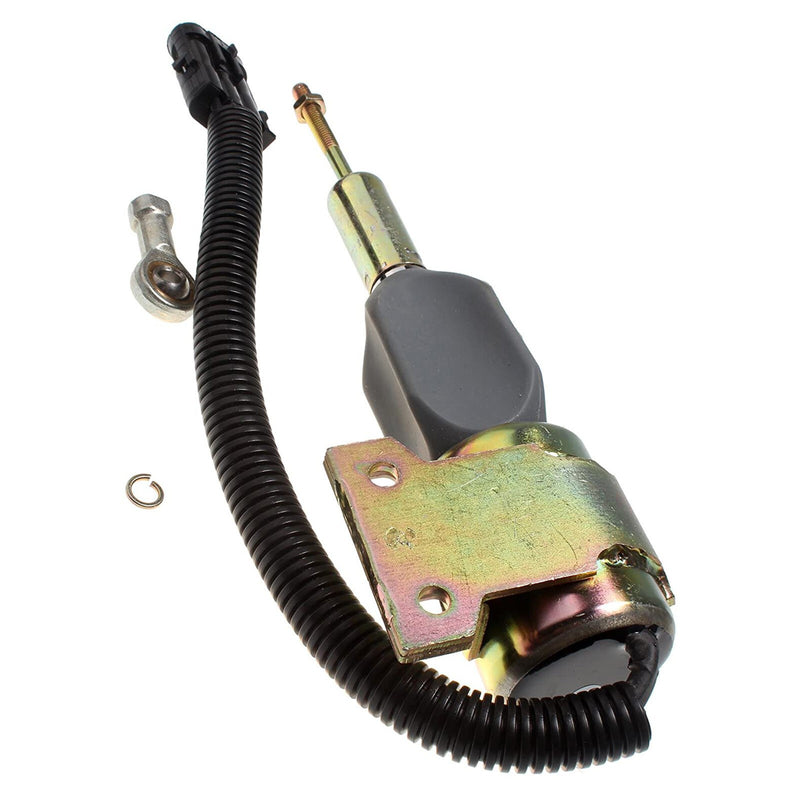 DURAFORCE Fuel Shut Off Solenoid 6733-81-9110 6733-81-9130 for Cummins 5.9L 6BT Excavator
