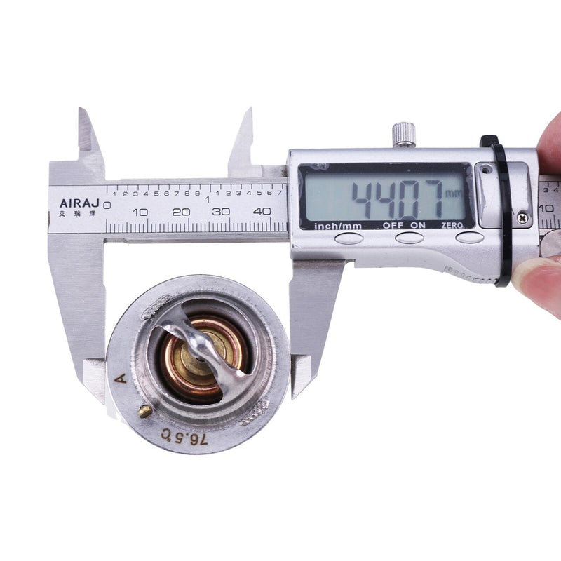 DURAFORCE 76.5℃ Thermostat 8971606540 for Isuzu 3LD2 3LB1 4LB1 Engine Replacement
