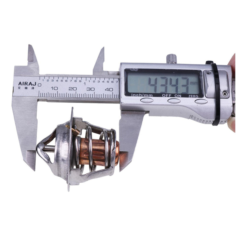 DURAFORCE 76.5℃ Thermostat 8971606540 for Isuzu 3LD2 3LB1 4LB1 Engine Replacement