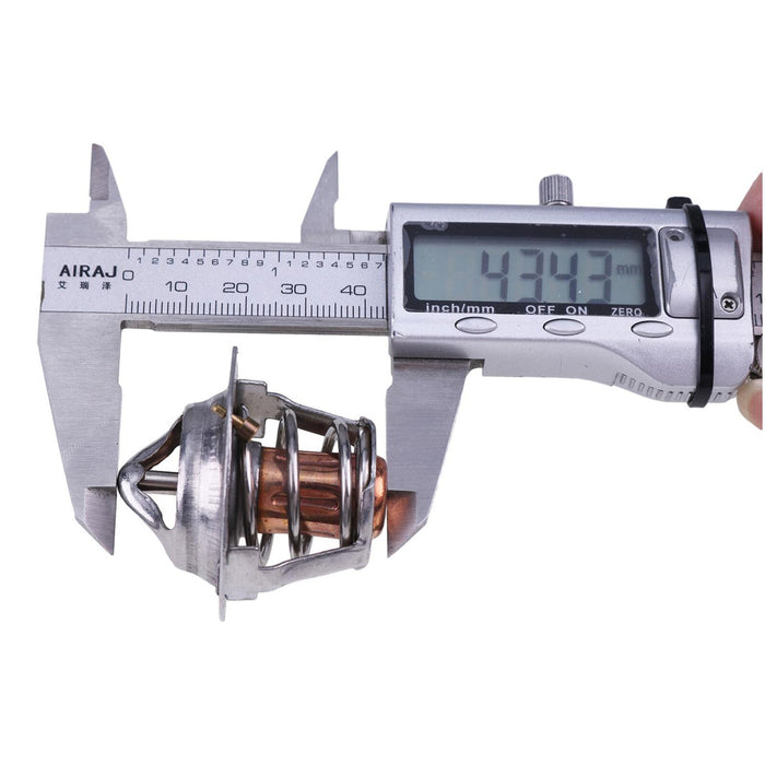 DURAFORCE 76.5℃ Thermostat 8971606540 for Isuzu 3LD2 3LB1 4LB1 Engine Replacement