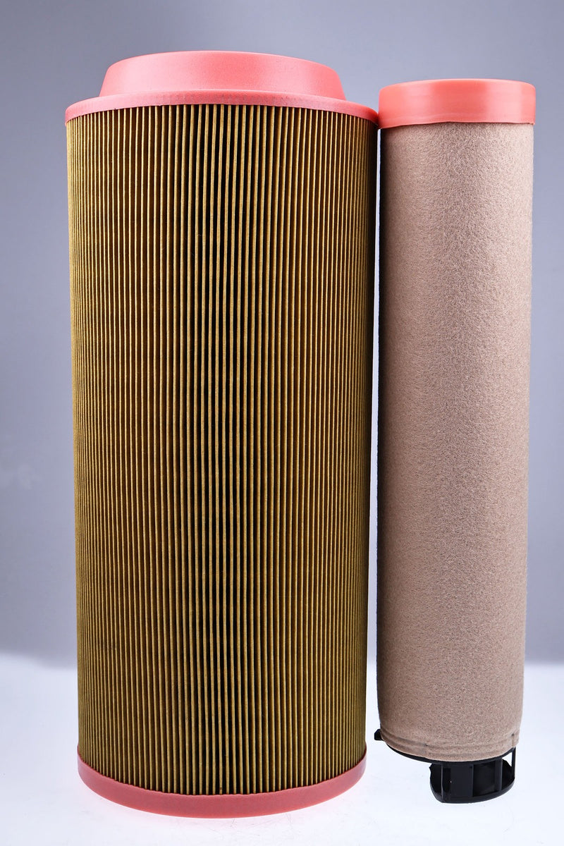DURAFORCE JCB Backhoe Air Filter Set Inner & Outer 32/915801 32/915802 Replacement