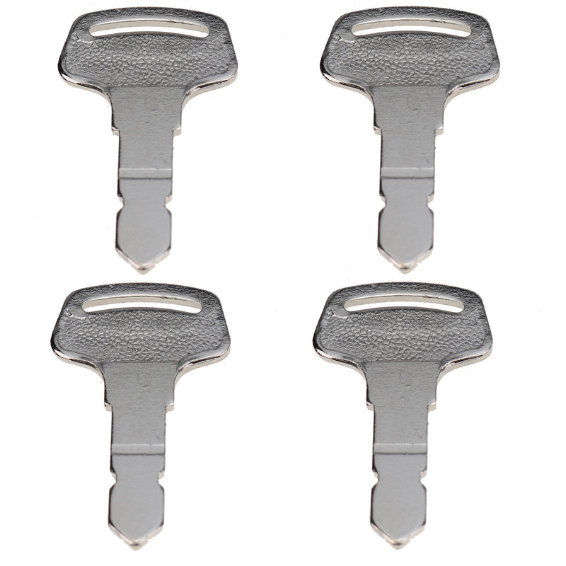 DURAFORCE 4 Ignition Keys 15248-63700 6C040-55432 for Kubota New B Series Tractor Case