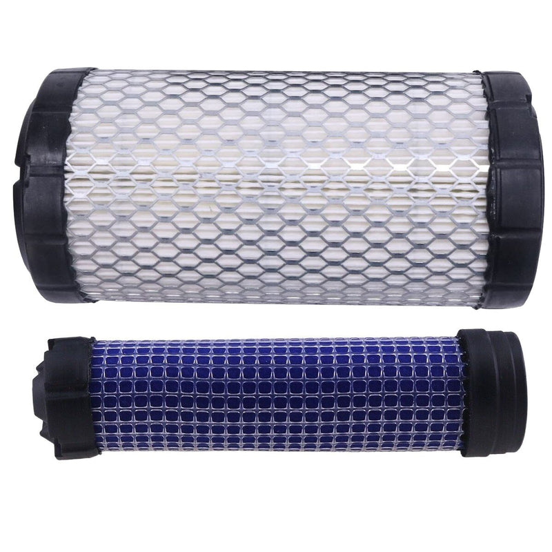 DURAFORCE John Deere Air Filter Kit M123378 M807331 M807332 Engine Inner Filter