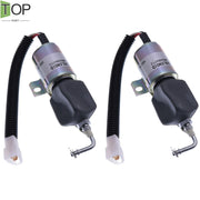 DURAFORCE 2X Woodward 1700 Series Stop Solenoid SA-4847-12 12V 1751ES-12E7UC5B1S1