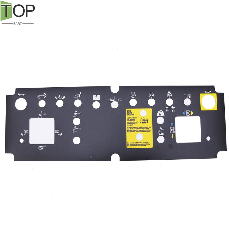 DURAFORCE Genie 82767GT Decal Platform Control Panel for S40/45 Telescopic Boom Lifts
