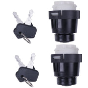 DURAFORCE 2X Ignition Switch Keys 1C7020-06400 K3281-62100 for Kubota ZG222 ZG227 RTV500G