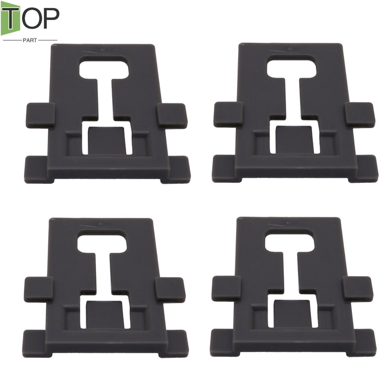 DURAFORCE 4PC W10195840 Adjuster Positioner for Whirlpool Dishwasher Replacement Parts
