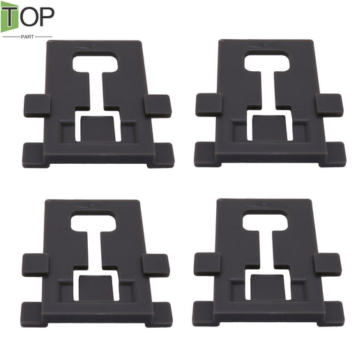 DURAFORCE 4PC W10195840 Adjuster Positioner for Whirlpool Dishwasher Replacement Parts