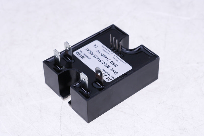 DURAFORCE NEW Dual SSR 4-15VDC Input 24-280VAC Output 40A Solid State Relay D2440D-10