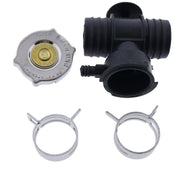 DURAFORCE Upper Radiator Hose w/ Cap for Dodge Dakota Durango 2000-2004 4.7L #52029195AK