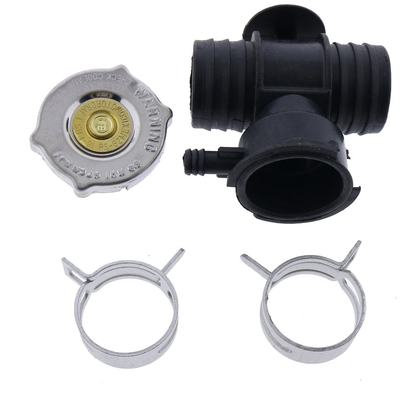 DURAFORCE Upper Radiator Hose w/ Cap for Dodge Dakota Durango 2000-2004 4.7L #52029195AK