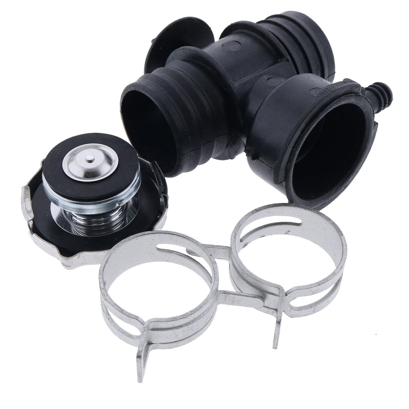 DURAFORCE Upper Radiator Hose w/ Cap for Dodge Dakota Durango 2000-2004 4.7L #52029195AK