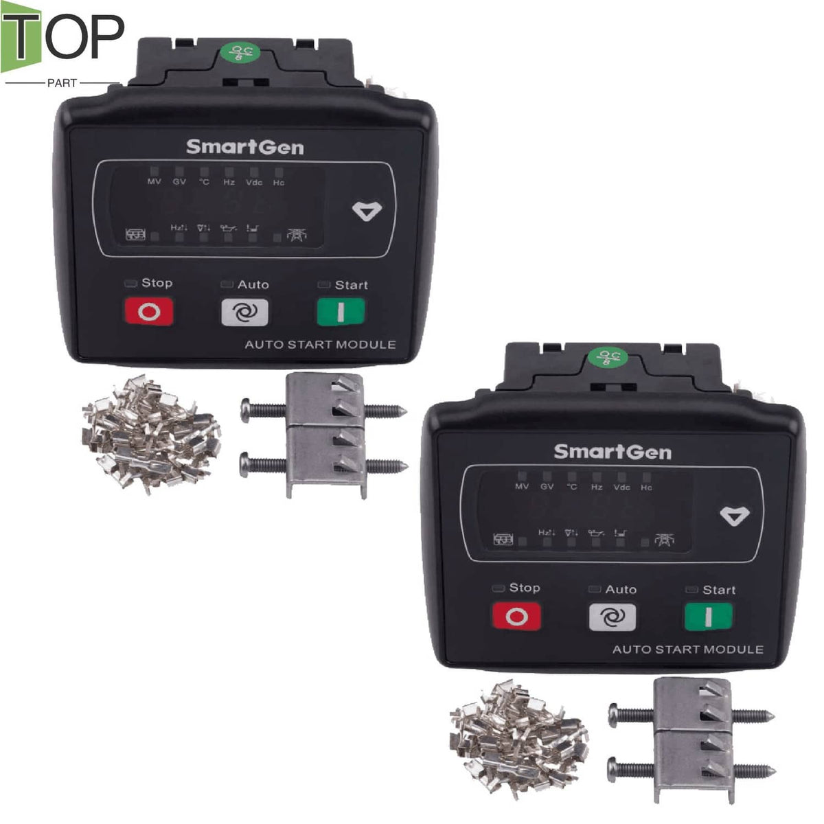 2X New MGC120 Auto Start Generator Controller AMF Module for SmartGen ...