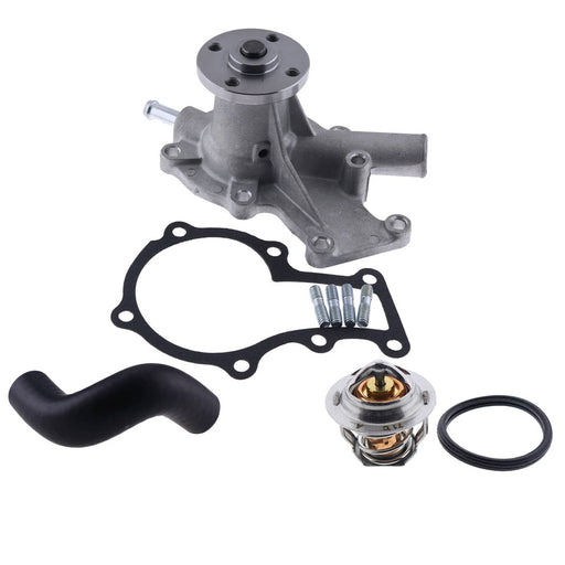 DURAFORCE Kubota G1700 G1800 Water Pump with Return Hose & Thermostat Replacement