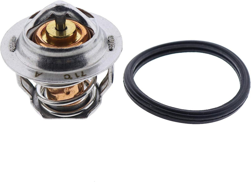 DURAFORCE Kubota G1700 G1800 Water Pump with Return Hose & Thermostat Replacement