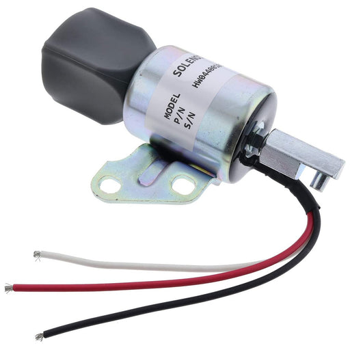 DURAFORCE 12V Shutdown Solenoid 17520-60013 for Kubota D722 D902 Z482 Engine
