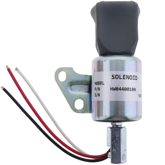 DURAFORCE 12V Shutdown Solenoid 17520-60013 for Kubota D722 D902 Z482 Engine