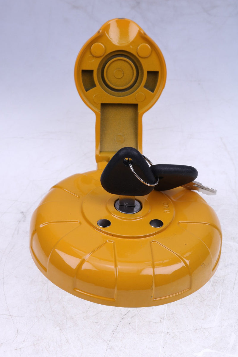 DURAFORCE Volvo EC55B EW55B EC140 Fuel Cap with 2 Keys 14528922 14639653