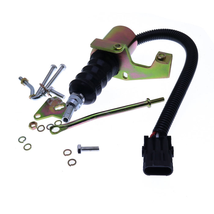 DURAFORCE 2X Fuel Shutoff Solenoid SA-3799-12 SA-0999 for Deutz Bosch RSV Cummins Engine